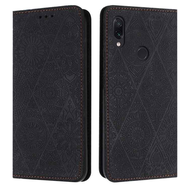 Ethnic Embossed Adsorption Leather Phone Case, For Redmi Note 8T, For Redmi Note 8, For Redmi Note 8 Pro, For Redmi Note 7 / 7 Pro