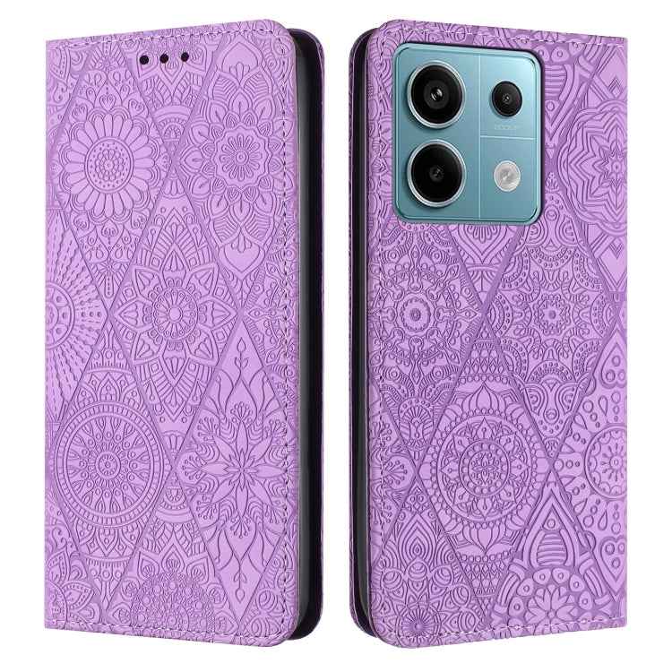 Ethnic Embossed Adsorption Leather Phone Case, For Xiaomi Redmi 13 4G, For Xiaomi Redmi Note 13 5G, For Xiaomi Redmi 13C, For Xiaomi Redmi Note 13 Pro 5G, For Redmi Note 12 Pro 4G, For Redmi Note 12 4G Global, For Redmi Note 12 Pro 5G Global�����������...