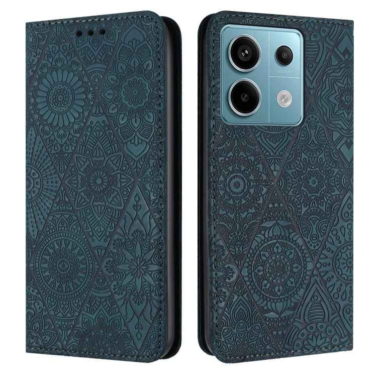 Ethnic Embossed Adsorption Leather Phone Case, For Xiaomi Redmi 13 4G, For Xiaomi Redmi Note 13 5G, For Xiaomi Redmi 13C, For Xiaomi Redmi Note 13 Pro 5G, For Redmi Note 12 Pro 4G, For Redmi Note 12 4G Global, For Redmi Note 12 Pro 5G Global�����������...