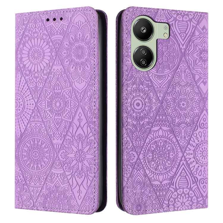 Ethnic Embossed Adsorption Leather Phone Case, For Xiaomi Redmi 13 4G, For Xiaomi Redmi Note 13 5G, For Xiaomi Redmi 13C, For Xiaomi Redmi Note 13 Pro 5G, For Redmi Note 12 Pro 4G, For Redmi Note 12 4G Global, For Redmi Note 12 Pro 5G Global�����������...