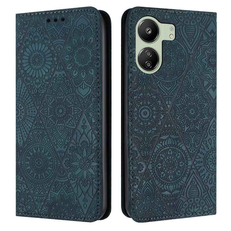 Ethnic Embossed Adsorption Leather Phone Case, For Xiaomi Redmi 13 4G, For Xiaomi Redmi Note 13 5G, For Xiaomi Redmi 13C, For Xiaomi Redmi Note 13 Pro 5G, For Redmi Note 12 Pro 4G, For Redmi Note 12 4G Global, For Redmi Note 12 Pro 5G Global�����������...