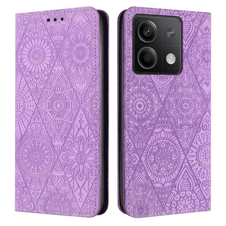 Ethnic Embossed Adsorption Leather Phone Case, For Xiaomi Redmi 13 4G, For Xiaomi Redmi Note 13 5G, For Xiaomi Redmi 13C, For Xiaomi Redmi Note 13 Pro 5G, For Redmi Note 12 Pro 4G, For Redmi Note 12 4G Global, For Redmi Note 12 Pro 5G Global�����������...