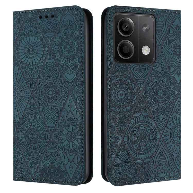 Ethnic Embossed Adsorption Leather Phone Case, For Xiaomi Redmi 13 4G, For Xiaomi Redmi Note 13 5G, For Xiaomi Redmi 13C, For Xiaomi Redmi Note 13 Pro 5G, For Redmi Note 12 Pro 4G, For Redmi Note 12 4G Global, For Redmi Note 12 Pro 5G Global�����������...