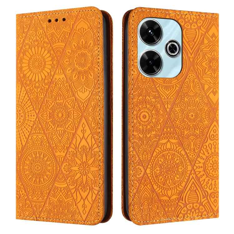 Ethnic Embossed Adsorption Leather Phone Case, For Xiaomi Redmi 13 4G, For Xiaomi Redmi Note 13 5G, For Xiaomi Redmi 13C, For Xiaomi Redmi Note 13 Pro 5G, For Redmi Note 12 Pro 4G, For Redmi Note 12 4G Global, For Redmi Note 12 Pro 5G Global�����������...