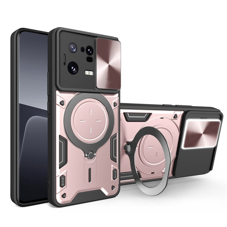 CD Texture Sliding Camshield Magnetic Holder Phone Case, For Xiaomi Redmi Note 12S 4G, For Xiaomi Redmi Note 12 4G, For Xiaomi Redmi Note 12 Pro 5G, For Xiaomi Redmi 12C, For Xiaomi 13 Lite / Civi 2 5G, For Xiaomi 13 Pro, For Xiaomi 13                 ...