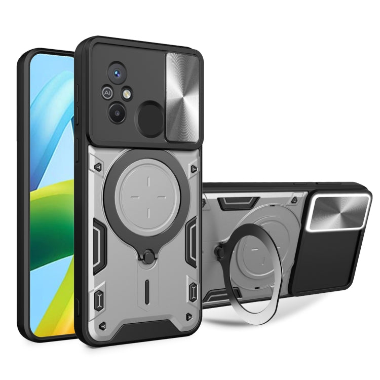 CD Texture Sliding Camshield Magnetic Holder Phone Case, For Xiaomi Redmi Note 12S 4G, For Xiaomi Redmi Note 12 4G, For Xiaomi Redmi Note 12 Pro 5G, For Xiaomi Redmi 12C, For Xiaomi 13 Lite / Civi 2 5G, For Xiaomi 13 Pro, For Xiaomi 13                 ...