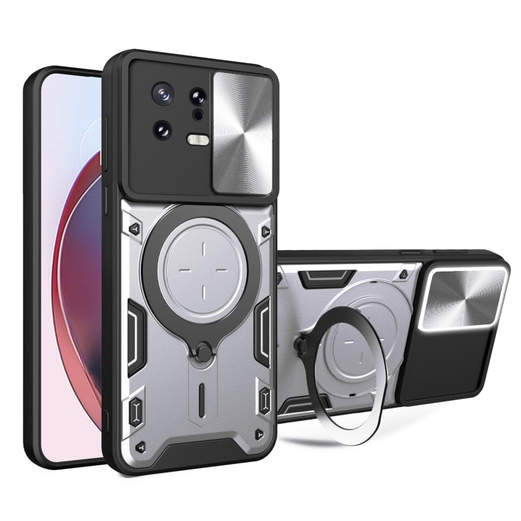 CD Texture Sliding Camshield Magnetic Holder Phone Case, For Xiaomi Redmi Note 12S 4G, For Xiaomi Redmi Note 12 4G, For Xiaomi Redmi Note 12 Pro 5G, For Xiaomi Redmi 12C, For Xiaomi 13 Lite / Civi 2 5G, For Xiaomi 13 Pro, For Xiaomi 13                 ...