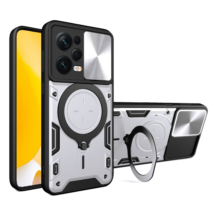 CD Texture Sliding Camshield Magnetic Holder Phone Case, For Xiaomi Redmi Note 12S 4G, For Xiaomi Redmi Note 12 4G, For Xiaomi Redmi Note 12 Pro 5G, For Xiaomi Redmi 12C, For Xiaomi 13 Lite / Civi 2 5G, For Xiaomi 13 Pro, For Xiaomi 13                 ...