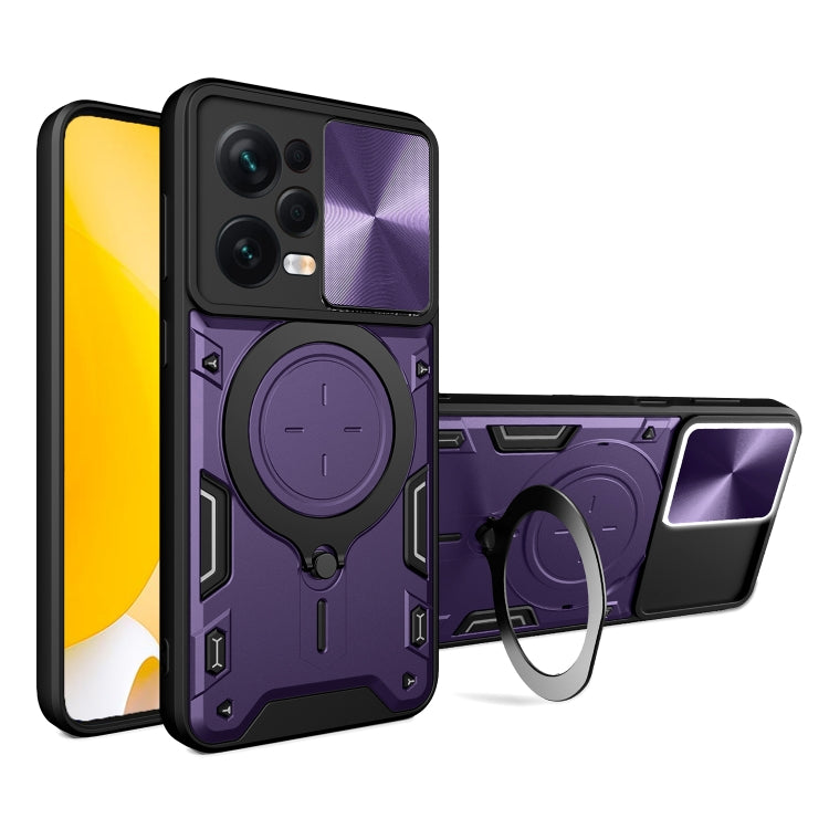 CD Texture Sliding Camshield Magnetic Holder Phone Case, For Xiaomi Redmi Note 12S 4G, For Xiaomi Redmi Note 12 4G, For Xiaomi Redmi Note 12 Pro 5G, For Xiaomi Redmi 12C, For Xiaomi 13 Lite / Civi 2 5G, For Xiaomi 13 Pro, For Xiaomi 13                 ...