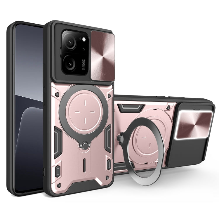 CD Texture Sliding Camshield Magnetic Holder Phone Case, For Xiaomi Redmi A3, For Xiaomi Redmi 13C 5G Global, For Xiaomi Redmi Note 13 5G, For Xiaomi Redmi 13C 4G, For Xiaomi Redmi Note 13 Pro 5G, For Xiaomi 13T / Redmi K60 Ultra                       ...