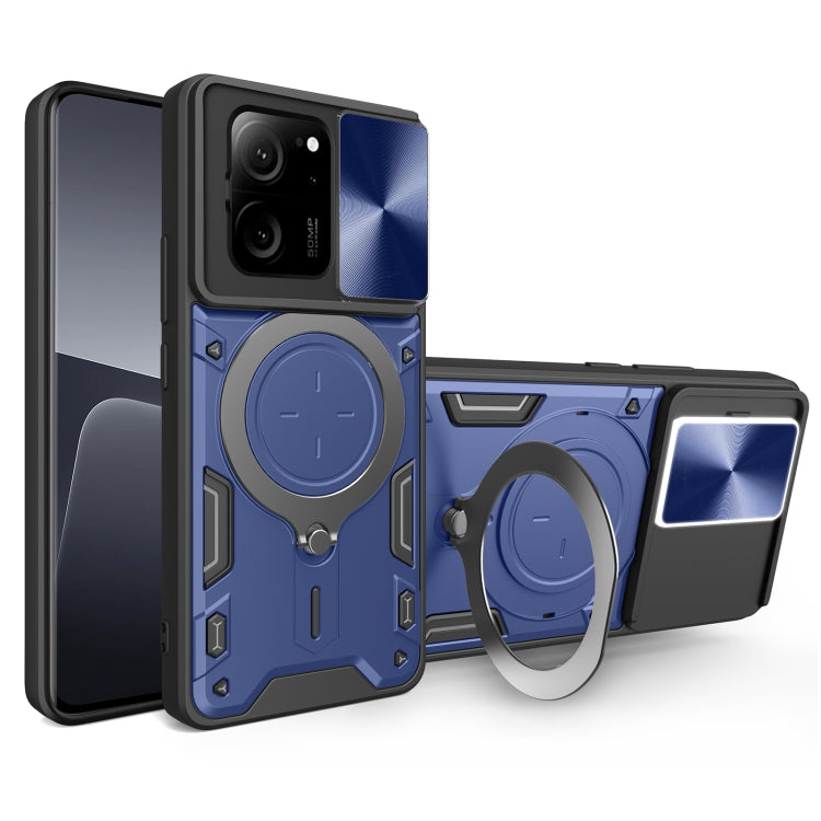 CD Texture Sliding Camshield Magnetic Holder Phone Case, For Xiaomi Redmi A3, For Xiaomi Redmi 13C 5G Global, For Xiaomi Redmi Note 13 5G, For Xiaomi Redmi 13C 4G, For Xiaomi Redmi Note 13 Pro 5G, For Xiaomi 13T / Redmi K60 Ultra                       ...