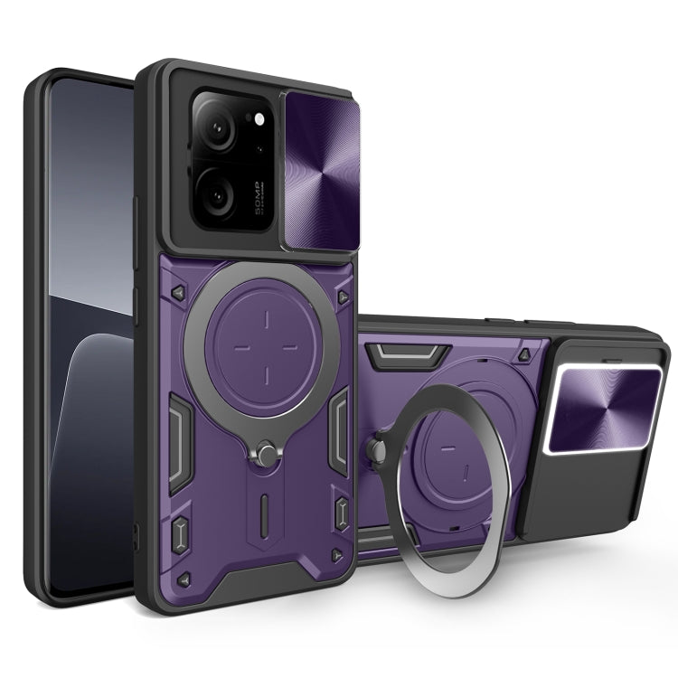 CD Texture Sliding Camshield Magnetic Holder Phone Case, For Xiaomi Redmi A3, For Xiaomi Redmi 13C 5G Global, For Xiaomi Redmi Note 13 5G, For Xiaomi Redmi 13C 4G, For Xiaomi Redmi Note 13 Pro 5G, For Xiaomi 13T / Redmi K60 Ultra                       ...