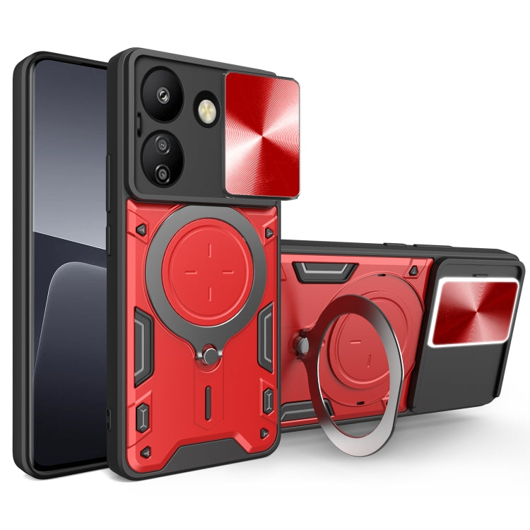 CD Texture Sliding Camshield Magnetic Holder Phone Case, For Xiaomi Redmi A3, For Xiaomi Redmi 13C 5G Global, For Xiaomi Redmi Note 13 5G, For Xiaomi Redmi 13C 4G, For Xiaomi Redmi Note 13 Pro 5G, For Xiaomi 13T / Redmi K60 Ultra                       ...