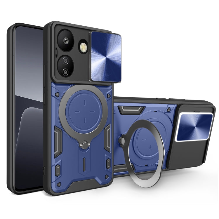 CD Texture Sliding Camshield Magnetic Holder Phone Case, For Xiaomi Redmi A3, For Xiaomi Redmi 13C 5G Global, For Xiaomi Redmi Note 13 5G, For Xiaomi Redmi 13C 4G, For Xiaomi Redmi Note 13 Pro 5G, For Xiaomi 13T / Redmi K60 Ultra                       ...