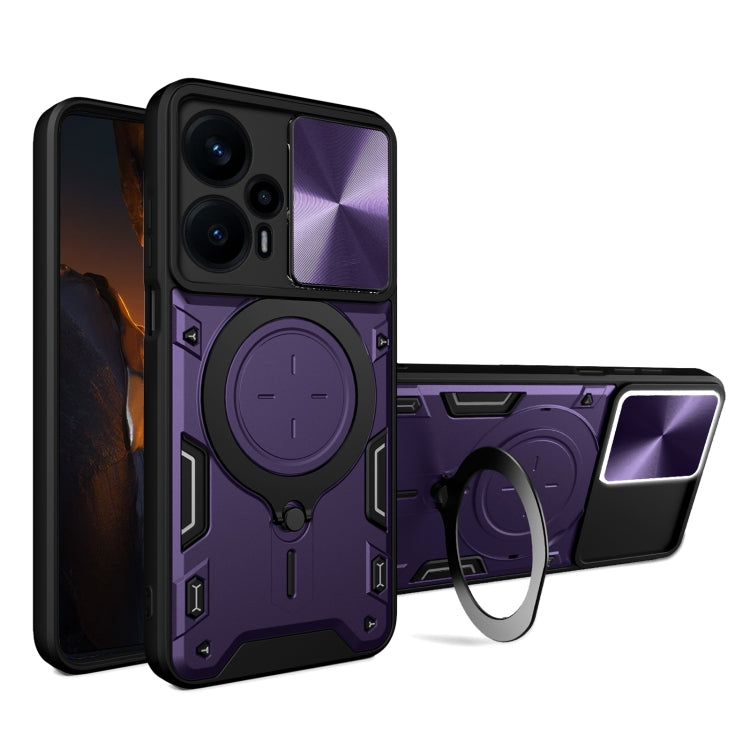CD Texture Sliding Camshield Magnetic Holder Phone Case, For Xiaomi Redmi A3, For Xiaomi Redmi 13C 5G Global, For Xiaomi Redmi Note 13 5G, For Xiaomi Redmi 13C 4G, For Xiaomi Redmi Note 13 Pro 5G, For Xiaomi 13T / Redmi K60 Ultra                       ...