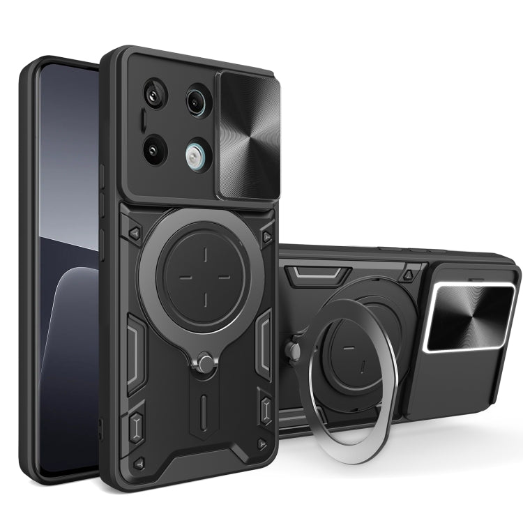 CD Texture Sliding Camshield Magnetic Holder Phone Case, For Xiaomi Redmi A3, For Xiaomi Redmi 13C 5G Global, For Xiaomi Redmi Note 13 5G, For Xiaomi Redmi 13C 4G, For Xiaomi Redmi Note 13 Pro 5G, For Xiaomi 13T / Redmi K60 Ultra                       ...