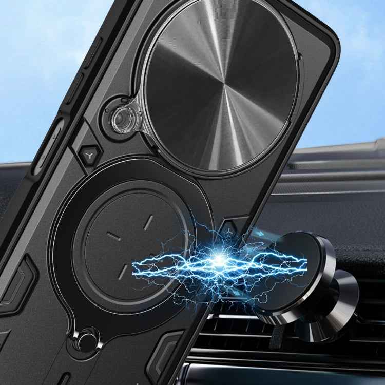 CD Texture Sliding Camshield Magnetic Holder Phone Case, For Xiaomi Redmi A3, For Xiaomi Redmi 13C 5G Global, For Xiaomi Redmi Note 13 5G, For Xiaomi Redmi 13C 4G, For Xiaomi Redmi Note 13 Pro 5G, For Xiaomi 13T / Redmi K60 Ultra                       ...