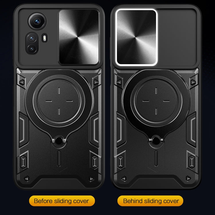 CD Texture Sliding Camshield Magnetic Holder Phone Case, For Xiaomi Redmi Note 12S 4G, For Xiaomi Redmi Note 12 4G, For Xiaomi Redmi Note 12 Pro 5G, For Xiaomi Redmi 12C, For Xiaomi 13 Lite / Civi 2 5G, For Xiaomi 13 Pro, For Xiaomi 13                 ...