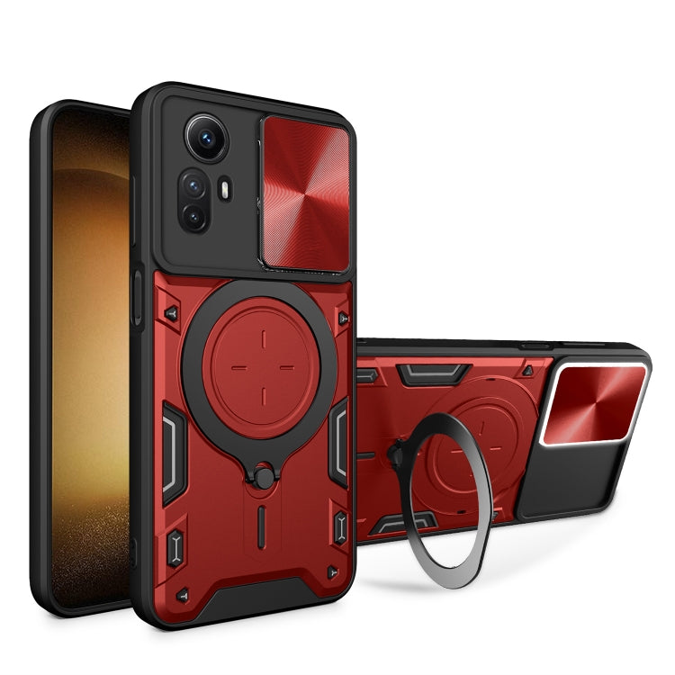 CD Texture Sliding Camshield Magnetic Holder Phone Case, For Xiaomi Redmi Note 12S 4G, For Xiaomi Redmi Note 12 4G, For Xiaomi Redmi Note 12 Pro 5G, For Xiaomi Redmi 12C, For Xiaomi 13 Lite / Civi 2 5G, For Xiaomi 13 Pro, For Xiaomi 13                 ...