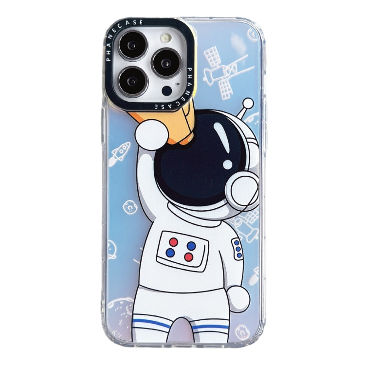Astronaut Pattern Shockproof PC Protective Phone Case, For iPhone 14 Pro Max, For iPhone 14 Pro, For iPhone 14 Plus, For iPhone 14, For iPhone 13 Pro Max, For iPhone 13 Pro, For iPhone 13, For iPhone 12 Pro Max, For iPhone 12 Pro, For iPhone 12        ...