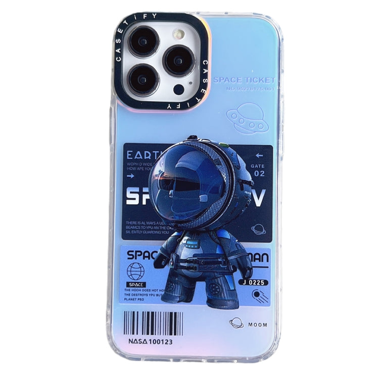 Astronaut Pattern Shockproof PC Protective Phone Case, For iPhone 14 Pro Max, For iPhone 14 Pro, For iPhone 14 Plus, For iPhone 14, For iPhone 13 Pro Max, For iPhone 13 Pro, For iPhone 13, For iPhone 12 Pro Max, For iPhone 12 Pro, For iPhone 12        ...