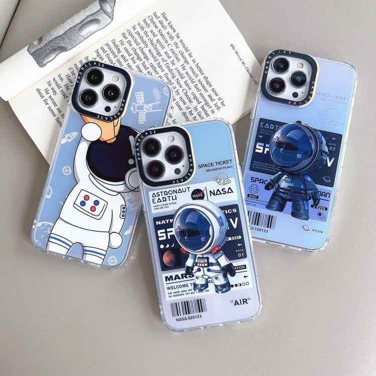 Astronaut Pattern Shockproof PC Protective Phone Case
