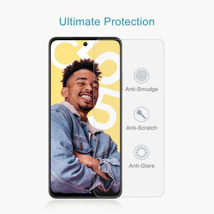 0.26mm 9H 2.5D Tempered Glass Film, For Realme C55 / narzo N55 / Narzo 60x