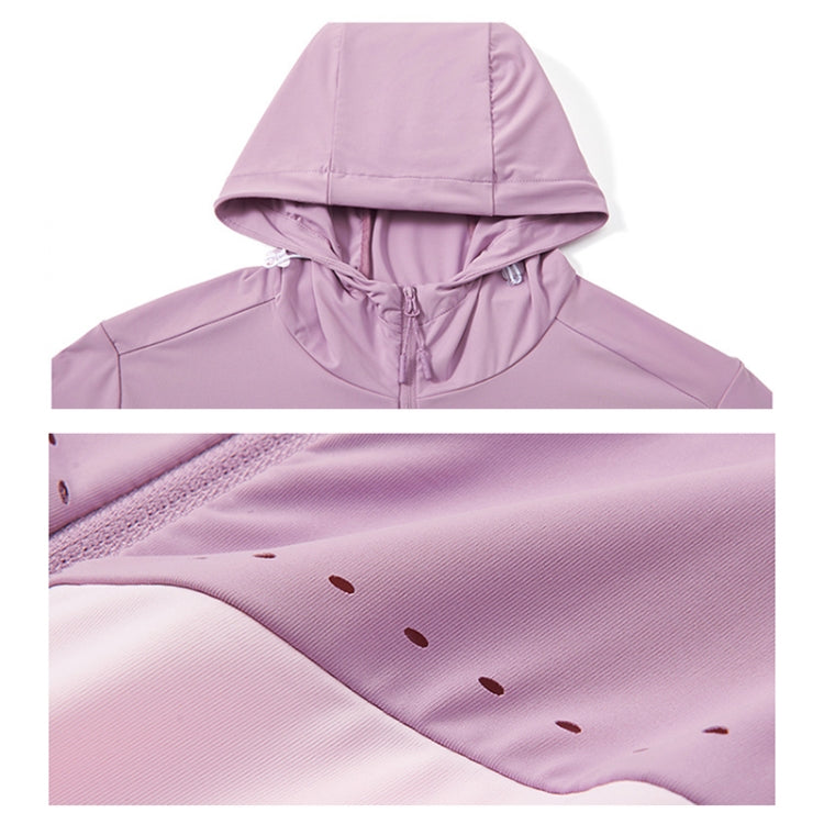 UPF40+ Men and Women Summer High Elasticity Ice Silk Sunscreen Clothing Sports Coat