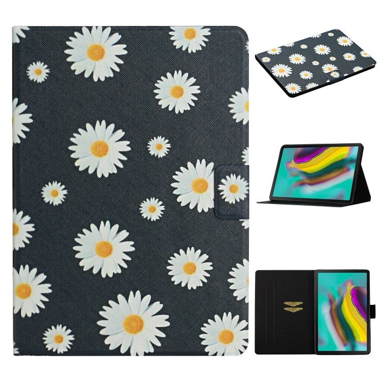 Flower Pattern Horizontal Flip Leather Case with Card Slots & Holder, For Huawei MediaPad M5 lite 10.1, For Huawei MediaPad T5, For Lenovo Tab M10, For Lenovo Tab M10 Plus, For Samsung Galaxy Tab A 8.0 2019, For Samsung Galaxy Tab A 10.1 (2019)        ...