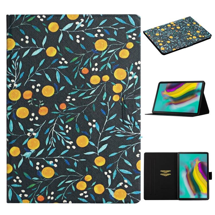 Flower Pattern Horizontal Flip Leather Case with Card Slots & Holder, For Huawei MediaPad M5 lite 10.1, For Huawei MediaPad T5, For Lenovo Tab M10, For Lenovo Tab M10 Plus, For Samsung Galaxy Tab A 8.0 2019, For Samsung Galaxy Tab A 10.1 (2019)        ...