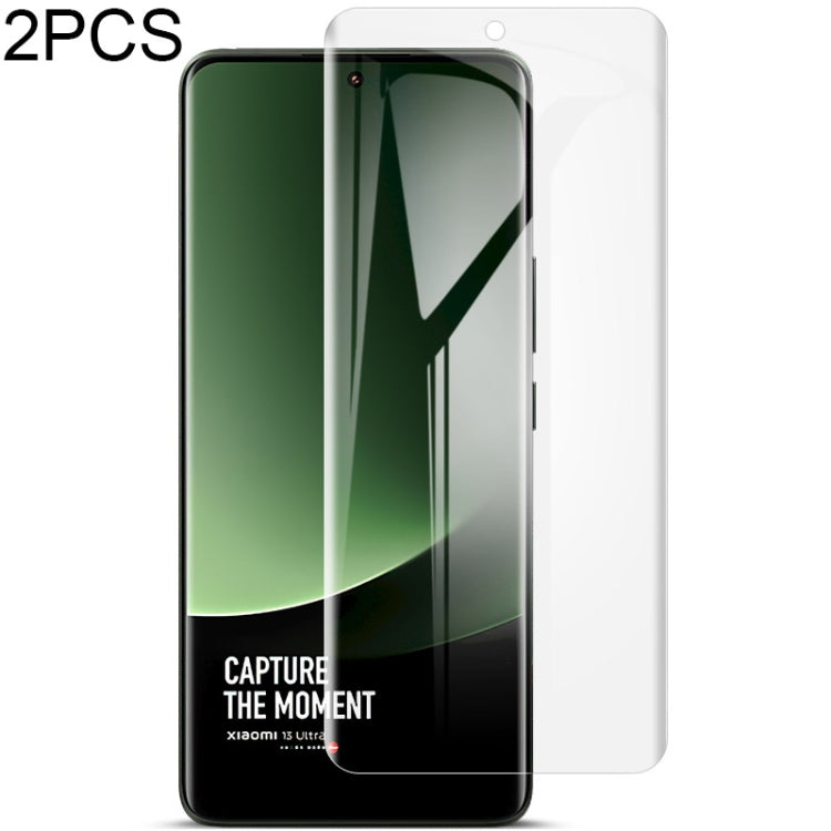 2pcs imak Curved Full Screen Hydrogel Film Protector, For Xiaomi 14 Pro 5G, For Xiaomi 13 Ultra 5G, For Xiaomi Redmi K60 Ultra 5G, For Xiaomi 14 5G, For Xiaomi Redmi Note 13 Pro+, For Xiaomi 13T / 13T Pro 5G