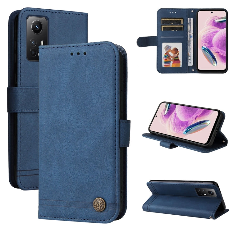 Skin Feel Life Tree Metal Button Leather Phone Case, For Xiaomi Redmi 13C 4G, For Xiaomi Redmi Note13 Pro+ 5G Global, For Xiaomi Redmi Note13 Pro 5G Global, For Xiaomi 13T / Redmi K60 Ultra, For Xiaomi Redmi K70 / K70 Pro, For Xiaomi Redmi Poco F5�����...