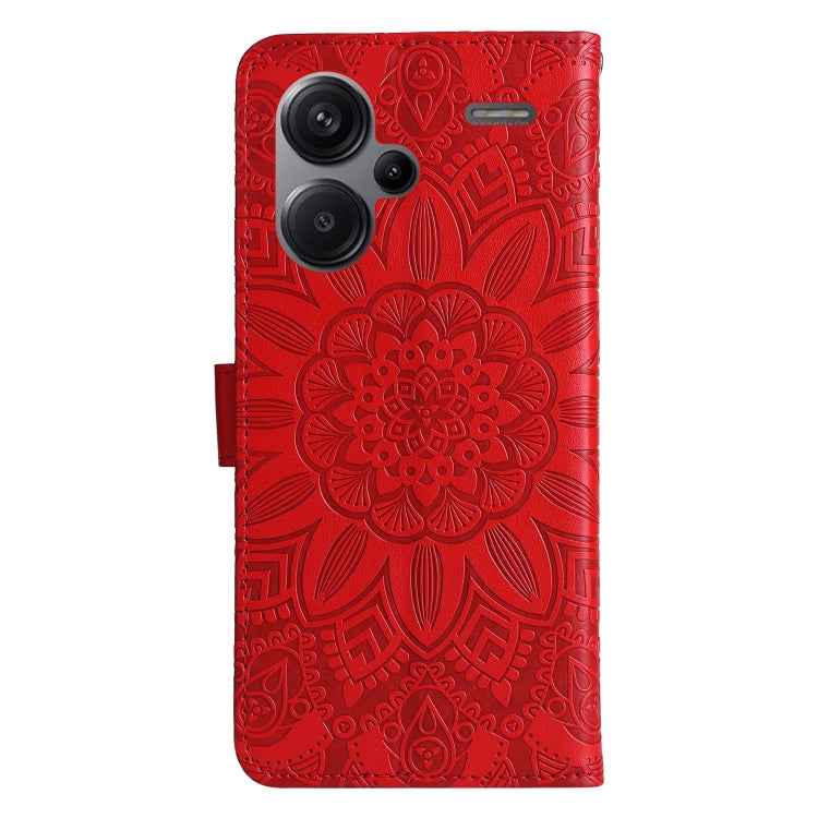 Embossed Sunflower Leather Phone Case, For Xiaomi Redmi Note13 Pro+ 5G Global, For Xiaomi Redmi Note13 Pro 5G Global, For Xiaomi 13T / Redmi K60 Ultra, For Xiaomi Redmi K70 / K70 Pro, For Xiaomi Redmi Poco F5, For Xiaomi Redmi K60 / K60 Pro������������...