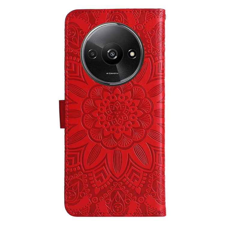 Embossed Sunflower Leather Phone Case, For Xiaomi Redmi A3, For Xiaomi Redmi Note13 Pro 4G Global/Poco M6 Pro 4G, For Xiaomi Redmi Note13 4G, For Xiaomi Redmi K70E, For Xiaomi 14 Ultra, For Xiaomi 14 Pro, For Xiaomi 14, For Xiaomi Redmi Note13 5G Globa...