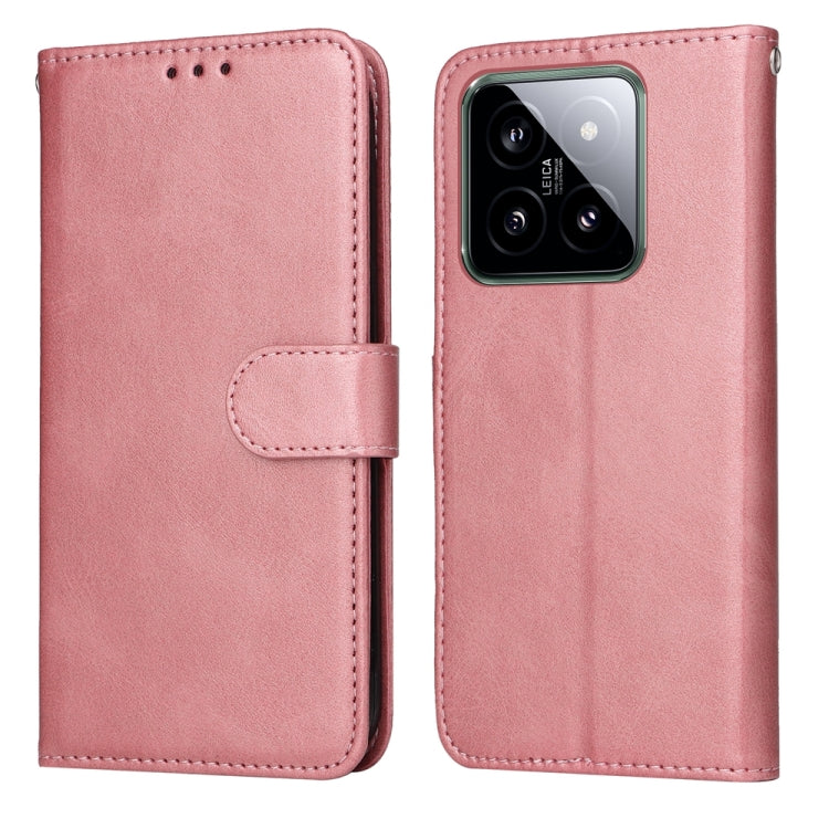 Classic Calf Texture Flip Leather Phone Case, For Xiaomi Poco F6, For Xiaomi Redmi A3, For Xiaomi Redmi Note13 Pro 4G Global/Poco M6 Pro 4G, For Xiaomi Redmi Note13 4G, For Xiaomi Redmi K70E, For Xiaomi 14 Ultra, For Xiaomi 14 Pro, For Xiaomi 14       ...