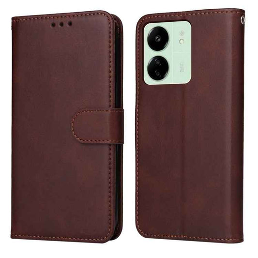 Classic Calf Texture Flip Leather Phone Case, For Xiaomi Redmi 13C 4G, For Xiaomi Redmi Note13 Pro+ 5G Global, For Xiaomi Redmi Note13 Pro 5G Global, For Xiaomi 13T / Redmi K60 Ultra, For Xiaomi Redmi K70 / K70 Pro, For Xiaomi Redmi Poco F5������������...