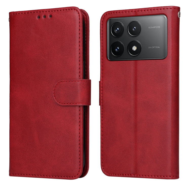 Classic Calf Texture Flip Leather Phone Case, For Xiaomi Poco F6, For Xiaomi Redmi A3, For Xiaomi Redmi Note13 Pro 4G Global/Poco M6 Pro 4G, For Xiaomi Redmi Note13 4G, For Xiaomi Redmi K70E, For Xiaomi 14 Ultra, For Xiaomi 14 Pro, For Xiaomi 14       ...