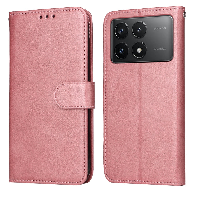 Classic Calf Texture Flip Leather Phone Case, For Xiaomi Poco F6, For Xiaomi Redmi A3, For Xiaomi Redmi Note13 Pro 4G Global/Poco M6 Pro 4G, For Xiaomi Redmi Note13 4G, For Xiaomi Redmi K70E, For Xiaomi 14 Ultra, For Xiaomi 14 Pro, For Xiaomi 14       ...