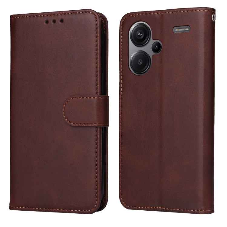 Classic Calf Texture Flip Leather Phone Case, For Xiaomi Redmi 13C 4G, For Xiaomi Redmi Note13 Pro+ 5G Global, For Xiaomi Redmi Note13 Pro 5G Global, For Xiaomi 13T / Redmi K60 Ultra, For Xiaomi Redmi K70 / K70 Pro, For Xiaomi Redmi Poco F5            ...