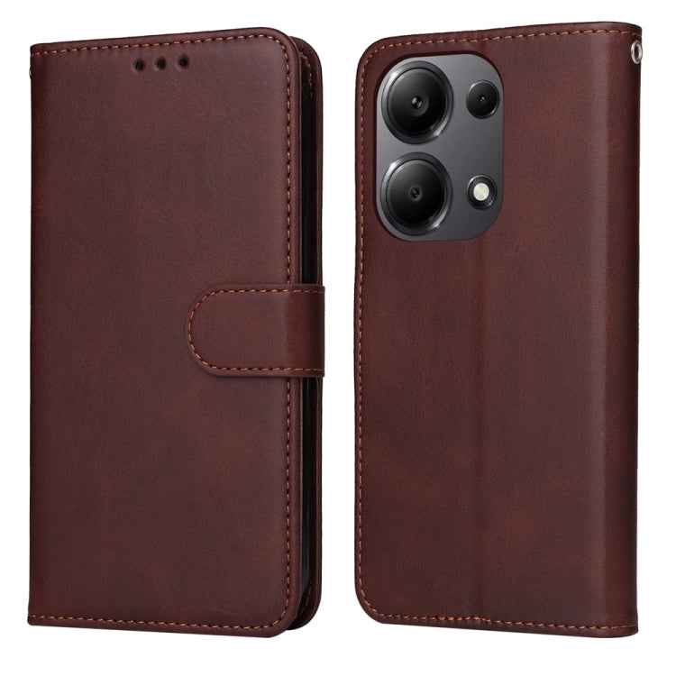 Classic Calf Texture Flip Leather Phone Case, For Xiaomi Poco F6, For Xiaomi Redmi A3, For Xiaomi Redmi Note13 Pro 4G Global/Poco M6 Pro 4G, For Xiaomi Redmi Note13 4G, For Xiaomi Redmi K70E, For Xiaomi 14 Ultra, For Xiaomi 14 Pro, For Xiaomi 14       ...