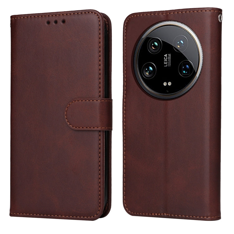 Classic Calf Texture Flip Leather Phone Case, For Xiaomi Poco F6, For Xiaomi Redmi A3, For Xiaomi Redmi Note13 Pro 4G Global/Poco M6 Pro 4G, For Xiaomi Redmi Note13 4G, For Xiaomi Redmi K70E, For Xiaomi 14 Ultra, For Xiaomi 14 Pro, For Xiaomi 14       ...