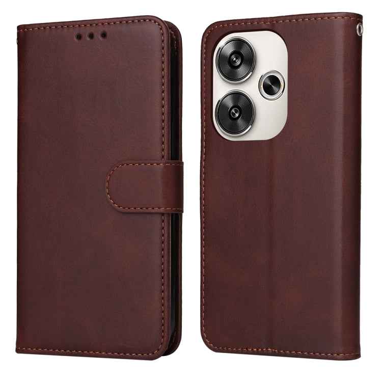 Classic Calf Texture Flip Leather Phone Case, For Xiaomi Poco F6, For Xiaomi Redmi A3, For Xiaomi Redmi Note13 Pro 4G Global/Poco M6 Pro 4G, For Xiaomi Redmi Note13 4G, For Xiaomi Redmi K70E, For Xiaomi 14 Ultra, For Xiaomi 14 Pro, For Xiaomi 14       ...