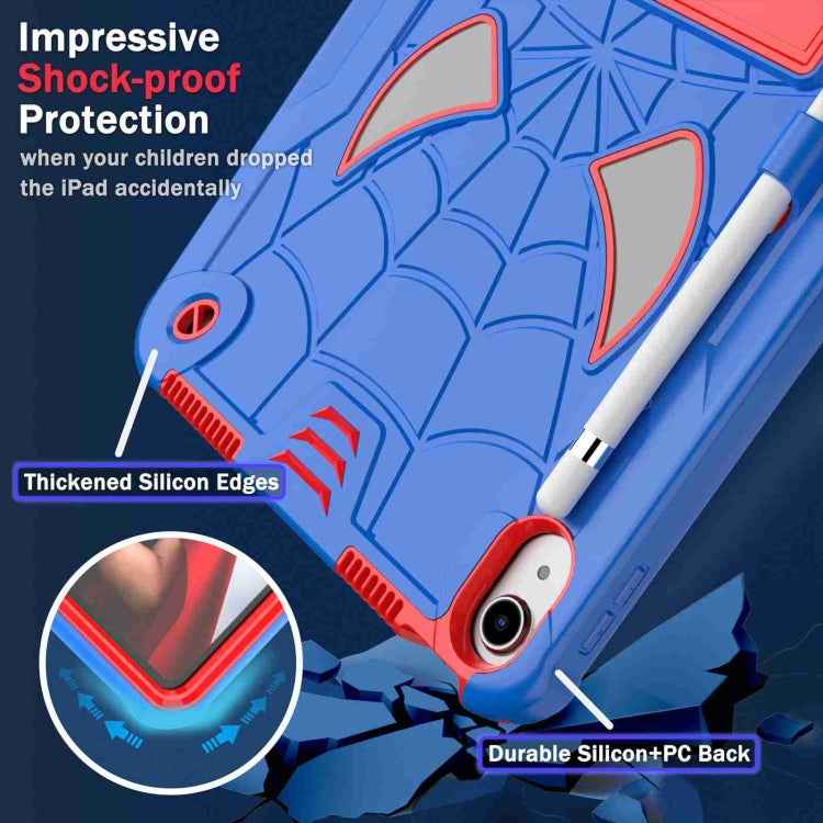 Spider Texture Silicone Hybrid PC Tablet Case with Shoulder Strap