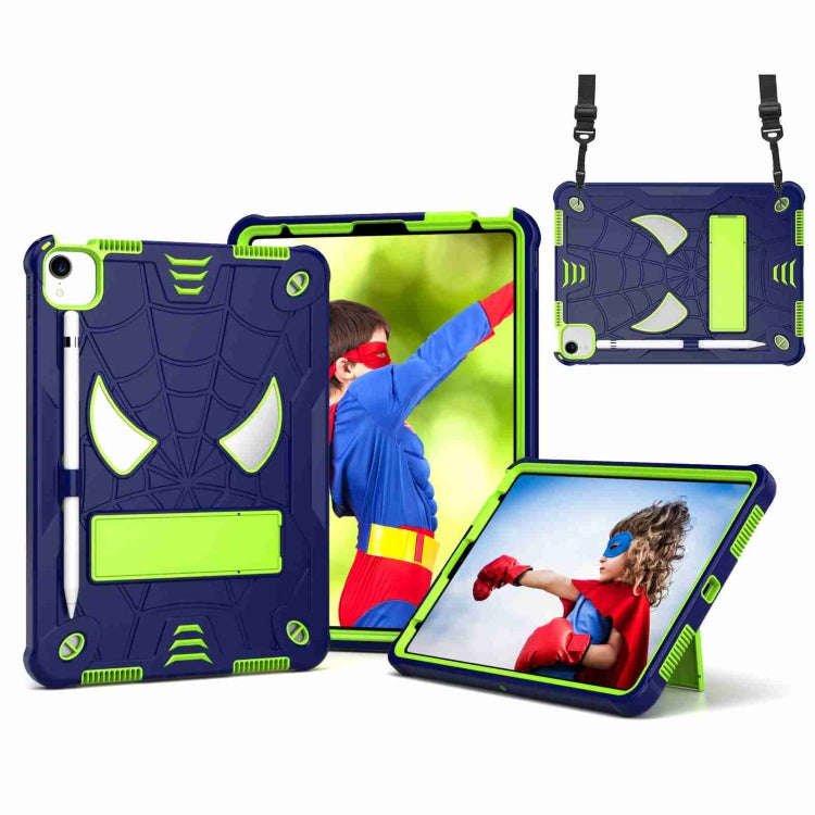Spider Texture Silicone Hybrid PC Tablet Case with Shoulder Strap