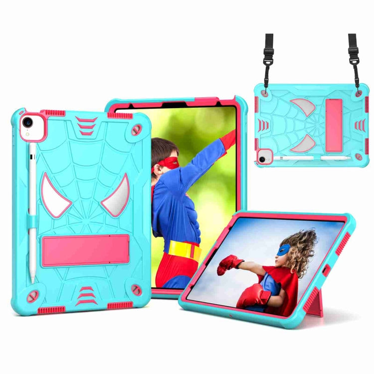 Spider Texture Silicone Hybrid PC Tablet Case with Shoulder Strap