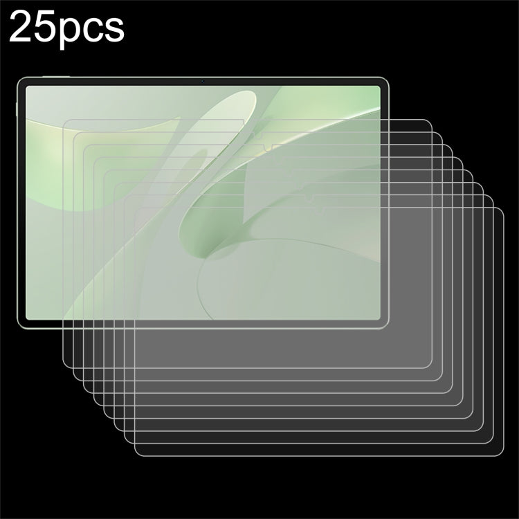 25pcs 9H 0.3mm Explosion-proof Tempered Glass Film, For Huawei MatePad Mini 2025, For Huawei MatePad Air 12 2025 / 2024, For Huawei MatePad 11.5S 2025 / 2024, For Huawei MatePad Pro 12.2 2025 / 2024, For Huawei MatePad 12 X                             ...