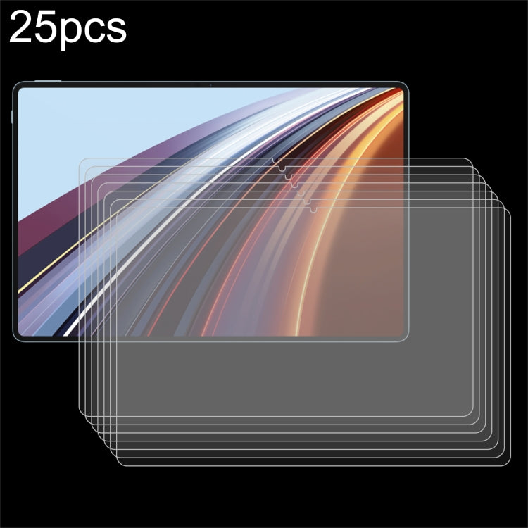 25pcs 9H 0.3mm Explosion-proof Tempered Glass Film, For Huawei MatePad Mini 2025, For Huawei MatePad Air 12 2025 / 2024, For Huawei MatePad 11.5S 2025 / 2024, For Huawei MatePad Pro 12.2 2025 / 2024, For Huawei MatePad 12 X                             ...