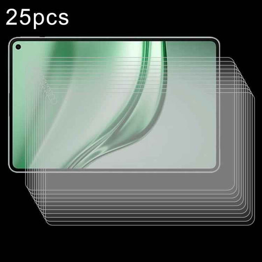 25pcs 9H 0.3mm Explosion-proof Tempered Glass Film, For Huawei MatePad Mini 2025, For Huawei MatePad Air 12 2025 / 2024, For Huawei MatePad 11.5S 2025 / 2024, For Huawei MatePad Pro 12.2 2025 / 2024, For Huawei MatePad 12 X�����������������������������...