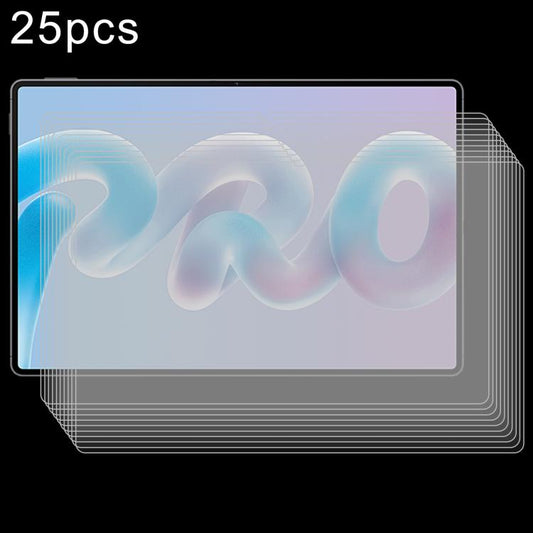 25pcs 9H 0.3mm Explosion-proof Tempered Glass Film, For Huawei MatePad Pro 12 2026, For Huawei MatePad Mini 2025, For Huawei MatePad Air 12 2025 / 2024, For Huawei MatePad 11.5S 2025 / 2024, For Huawei MatePad Pro 12.2 2025 / 2024, For Huawei MatePad 1...