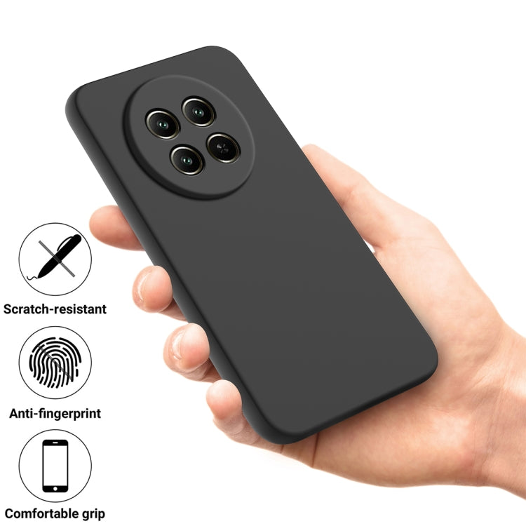 Solid Color Liquid Silicone Dropproof Full Coverage Phone Case, For Realme C65 5G, For Realme C65 4G, For Realme Narzo N55, For Realme 10 Pro 5G